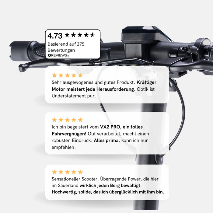 VMAX VX2 PRO E-Scooter - stylisch und lässig VMAX VX2 PRO E-Scooter - stylisch und lässig